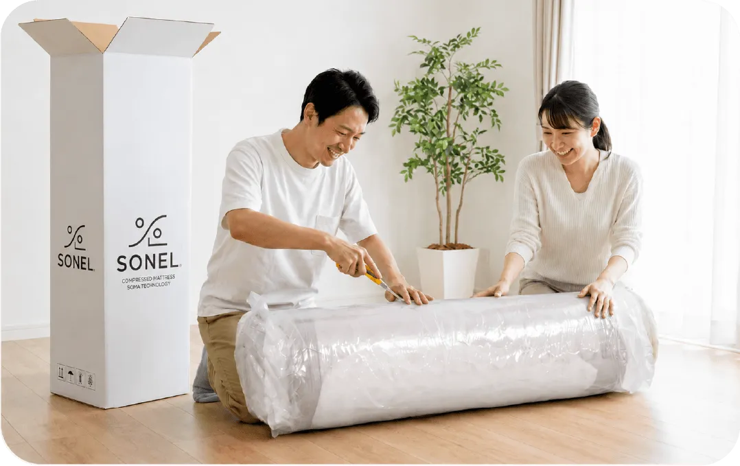 SONEL（ソネル）のソファは手軽に組み立て。工具も不要で女性にうれしい