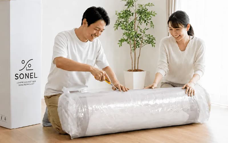 一人でも開封できる本格ソファ